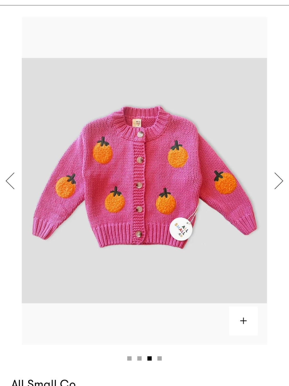 All Small Sweater 6 months